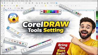 CorelDRAW Tools Settings | How to Bring Toolbars Back in CorelDRAW (Easy Guide) | Ayaz Tech Help