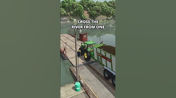 HOW TO USE A FERRY in Farming Simulator 25?
