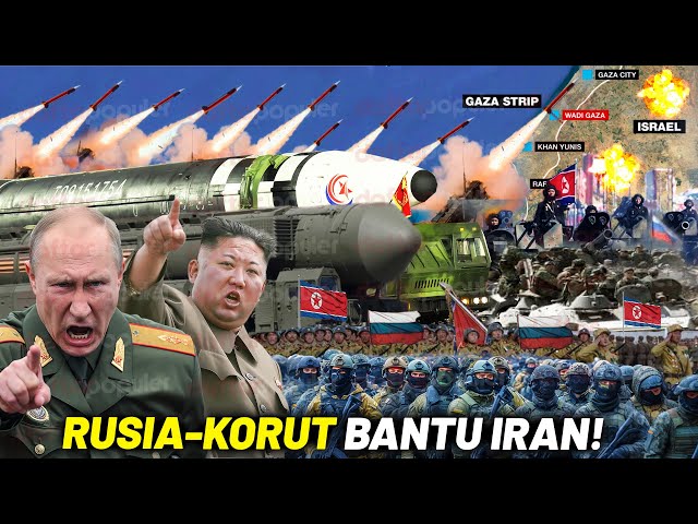 SEKUTU KUAT ANTI AMERIKA-NATO!! Rusia dan Korea Utara Kompak Siap Terjun Langsung Bantu Iran? class=