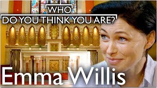 Emma Willis Stunned By Ancestors Church Masterpiece | Who Do You Think You Are