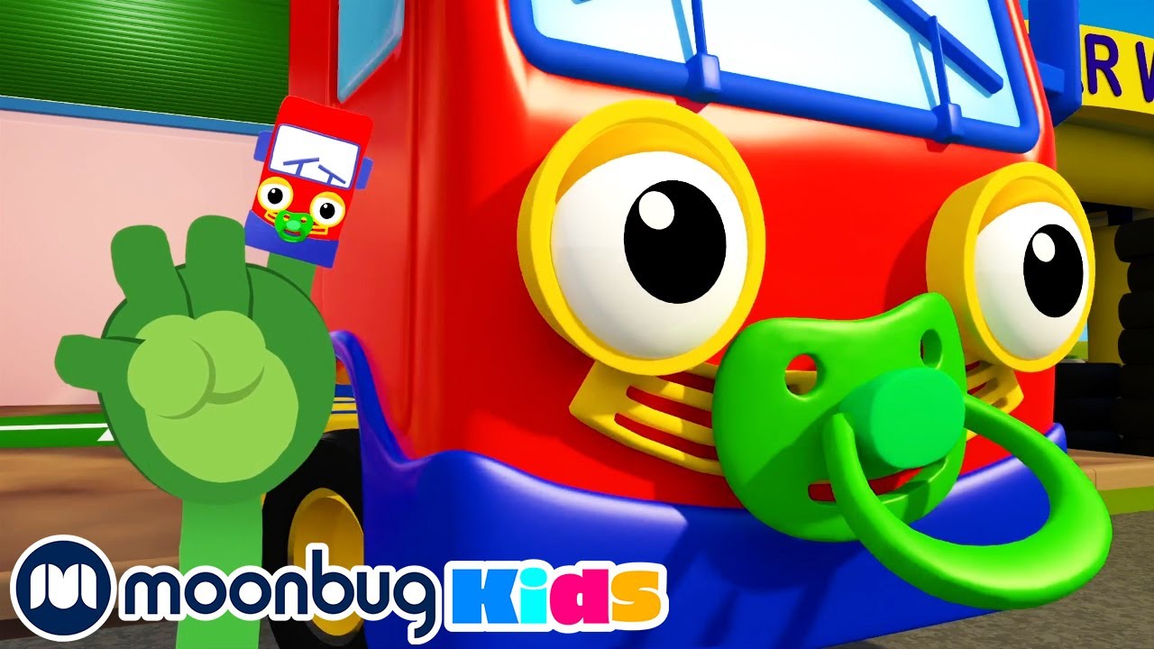 ⁣Finger Family with Baby Truck - Subtitles | Gecko's Garage | Cartoons for Kids | Moonbug Litera