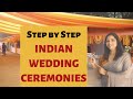 Indian wedding ceremony rituals step by step    function     best