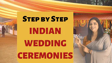 Indian Wedding Ceremony Rituals step by step शादी की रस्मों function के बारें में जानें best video