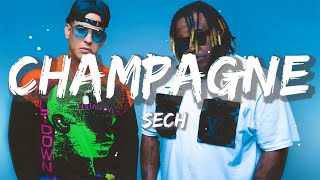 Champagne - Sech | Bad Bunny, Tito Silva (Letra/Lyrics)