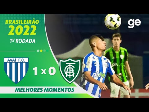 AVAÍ 1 X 0 AMÉRICA-MG | MELHORES MOMENTOS | 1ª RODADA BRASILEIRÃO 2022 | ge.globo