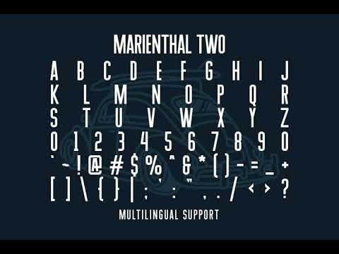 Marienthal Font Bundle