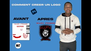 Comment créer un logo - Photoshop (Vidéo de Mali Informatique Tuto)