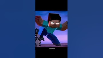 Herobrine vs Steve sigma 🥶 #minecraft #shorts #short #viral #viralshorts #steve #herobrine
