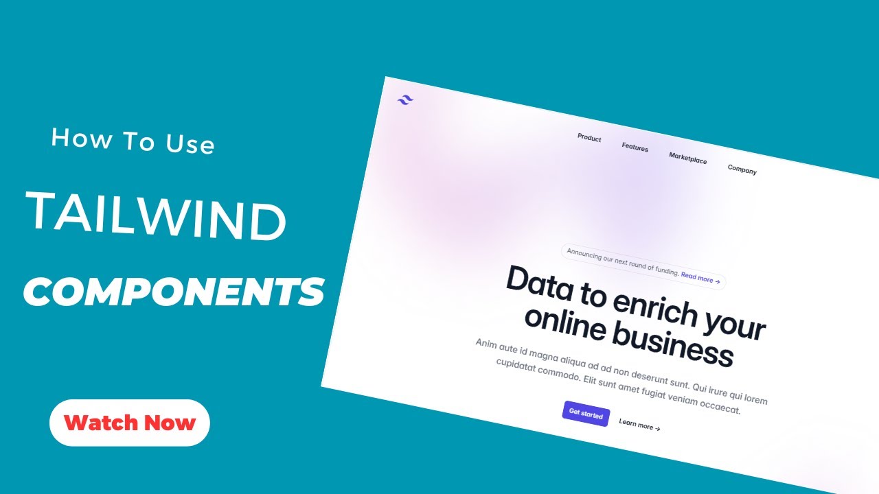 How to use Tailwind CSS Components in React JS App || CodeWithRejaf ...