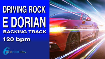 Driving Rock E Minor Backing Track