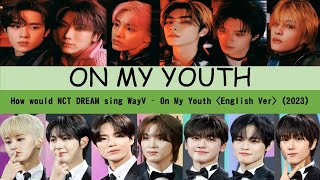 How would NCT DREAM sing On My Youth (遗憾效应) English Ver 2024 by WayV?