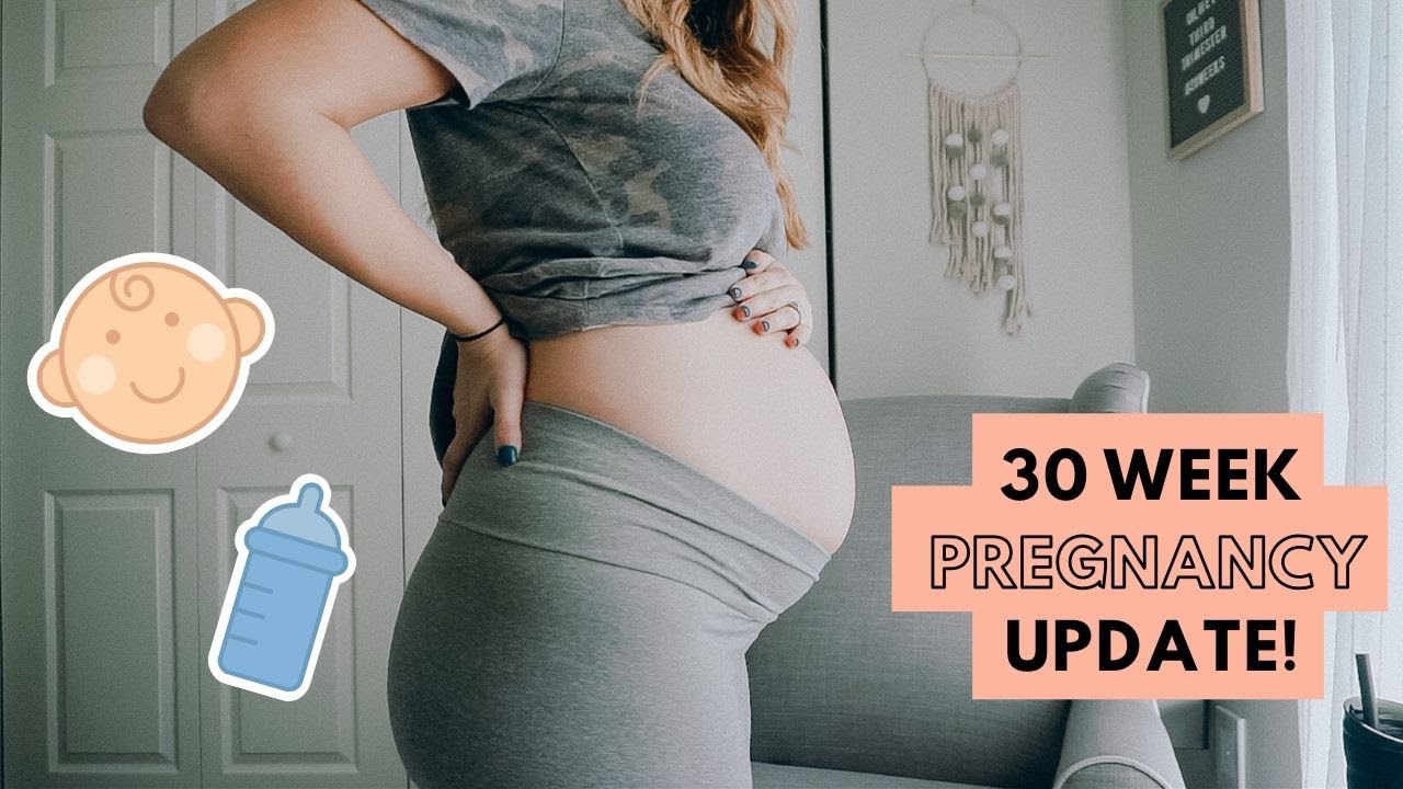 2930 WEEK PREGNANCY UPDATE + BELLY SHOT! YouTube
