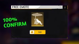 HOW TO GET EMOTE 😍 ? FREE FIRE NEW UPDATE |
