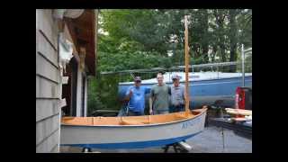 Photo-documentary of the construction of three Rooster Class Sailboats over the winter and spring of 2014.