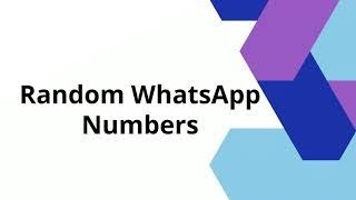 Random WhatsApp Number - Click to Chat PRO screenshot 2