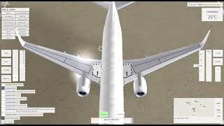 Playing A Roblox Flight Simulator! (Velocity Flight SImulator Gameplay.)