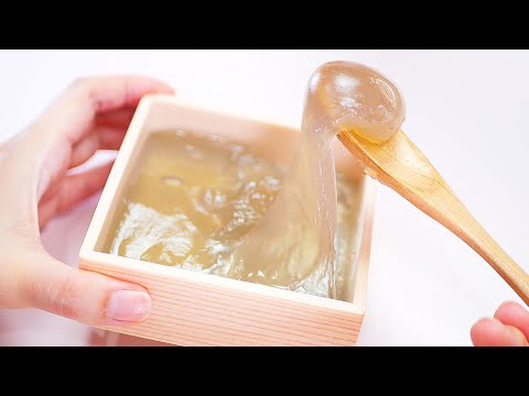 【とろとろ京都ASMR】わらび餅の極み MOCHI Eating Sounds【咀嚼音】