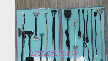 I-PEX 20454-040T Micro Coax Cable Assembly Best Chinese Exporter in Austria Efficient OEM Manufactur