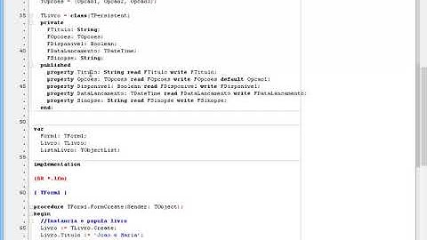 T2Ti ERP 2 0   Lazarus   RTTI   08 Componentes RTTI