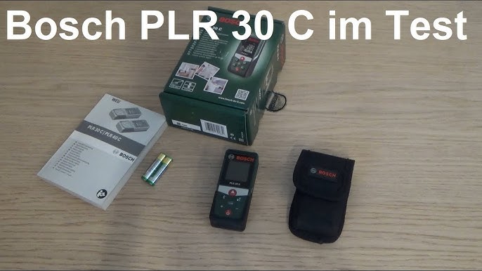 Télémètre Connecté Laser Bosch Plr 40 C 40 M