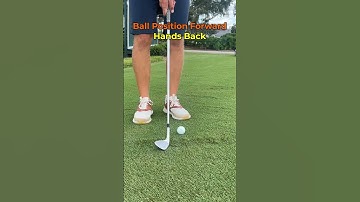 Chipping Into The Grain #golf #wedgegame #golfshot