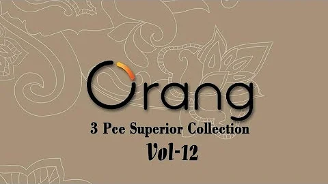 ORANG 3 PIECE SUPERIOR COLLECTION vol 12