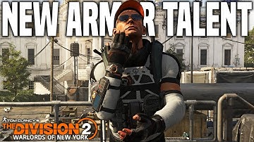 The Division 2 | NEW BEST ARMOR TALENT? Adrenaline Rush TU10
