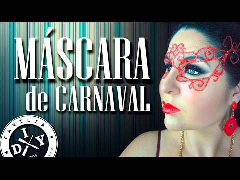 Vídeo: Como Fazer Uma Máscara De Carnaval Para O Ano Novo