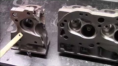 Part 24 - Porting The Exhaust Port and Combustion Chamber 781 Head - 620HP 454 Chevy Engine Build