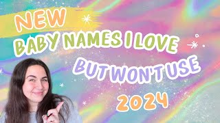 Baby Names I'm Obsessed with But Won't be Using!  Baby Names I Love but Won't Use for Girls & Boys!