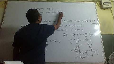 angle between curves tangent and normal video 7