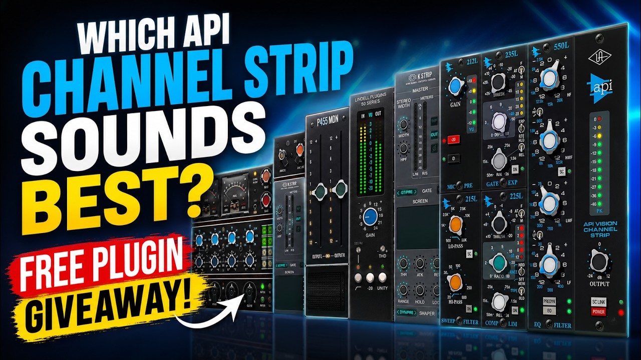 Which API Channel Strip Sounds BEST? - YouTube