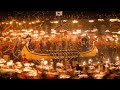 Live from shetland lerwick up helly aa 2024 torchlit procession and galley burning