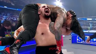 WWE 26 September 2023 Solo Sikoa Attack Roman Reigns & Joins The Rock Match Highlights