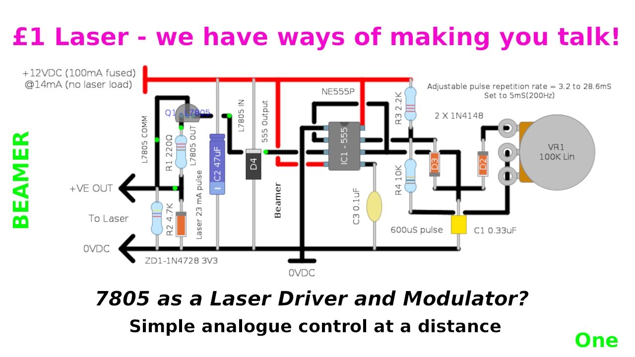 Laser Diode Circuit Diagram