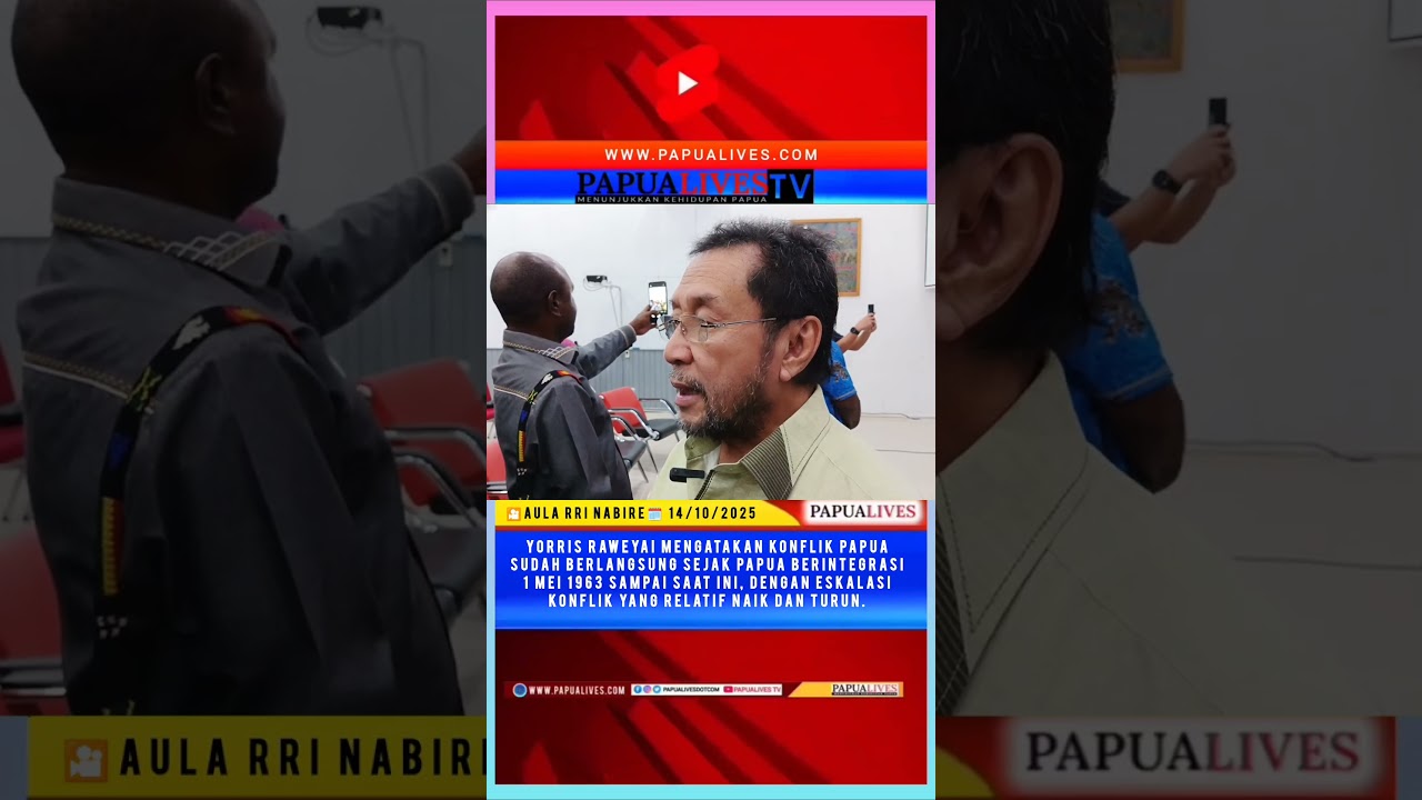 Yorrys Raweyai: Konflik Papua Belum Tuntas, Negara Belum Temukan Formula Tepat 