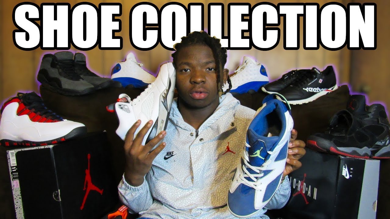 $5,000 SHOE COLLECTION!! (End Of 2018) My First Sneaker Video - YouTube