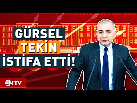 Gürsel Tekin, CHP'den İstifa Etti! | NTV