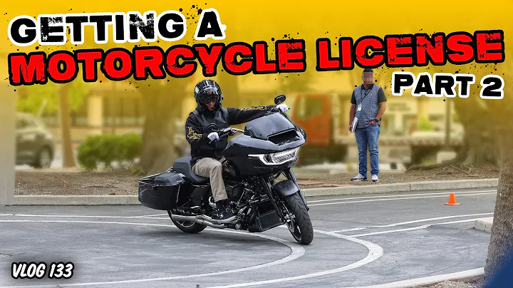Did He Fail? Getting A Motorcycle License | Part 2 - Vlog 133