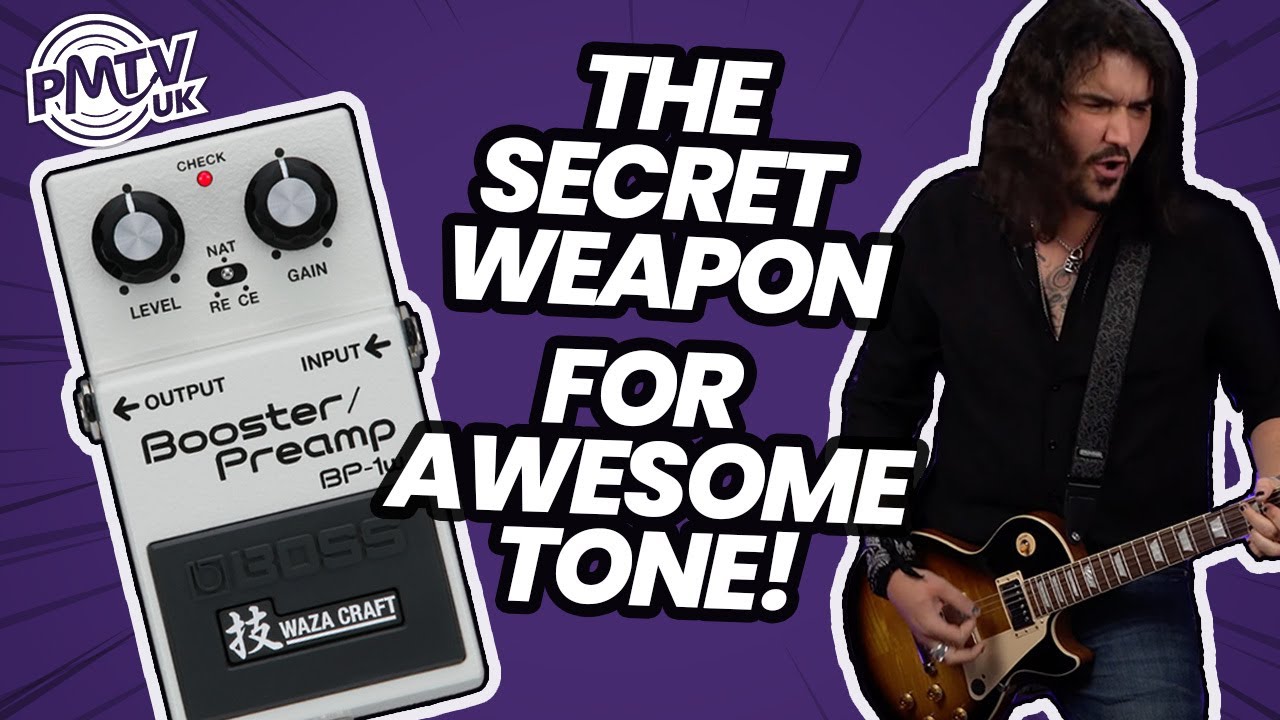 The BOSS BP-1W Booster/Preamp! - Add Secret Seasoning To Your Tone From  Vintage BOSS Preamps!