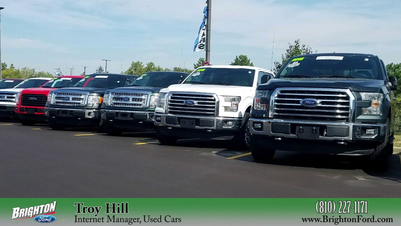 Brighton Ford Is Your Used Truck Headquarters Youtube