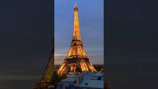 Eiffel Tower is beauty at night ?eiffeltower subscribe video vlog shots reels reel share