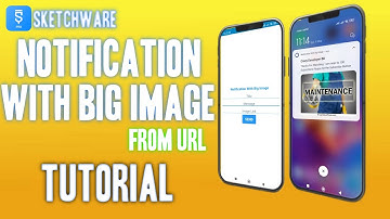 Notification With Big Image From URL Tutorial | Sketchware Pro Tutorial | Crazy Developer BD