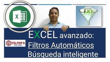 📊 Cómo hacer filtros AUTOMÁTICOS en Excel Búsqueda inteligente