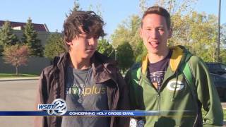 Students react to controversial Holy Cross College email