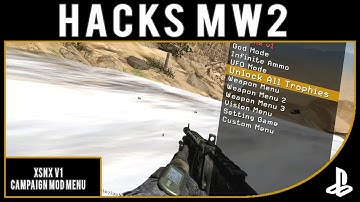 ► HACK MW2 : xSnx V1 Mod menu [Solo / Spec Ops] 1.14 Á l