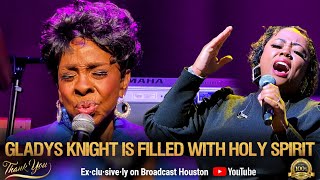 GLADYS KNIGHT & BG SINGER Belt TAMELA MANN & DONNIE MCCLURKIN & Fills ARENA w/ PRAISE in Sacramento