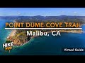 Hike Hub - Hiking Point Dume Cove Trail - Malibu, CA (Beach, Sunset & Drone Views)