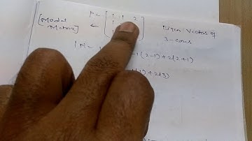 Btech-M1-Reducing Matrix to Diagonal Matrix -sum