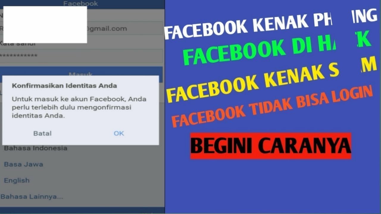 Cara Mengatasi Facebook Tidak Bisa Login Part 1 YouTube